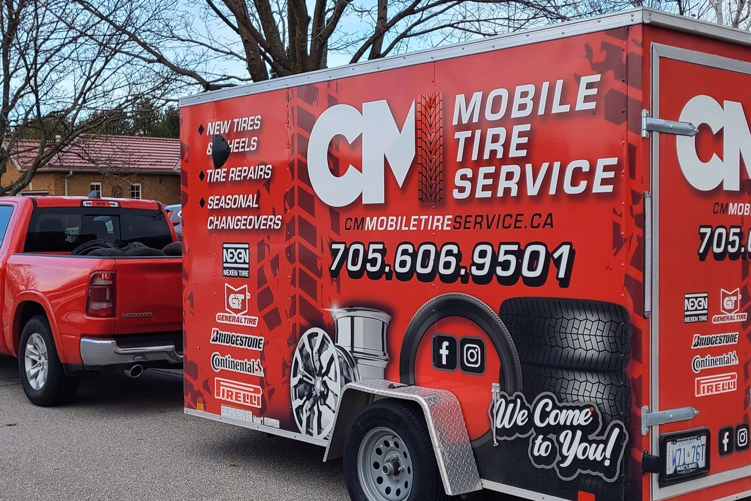 Mobile Tire Vehicle